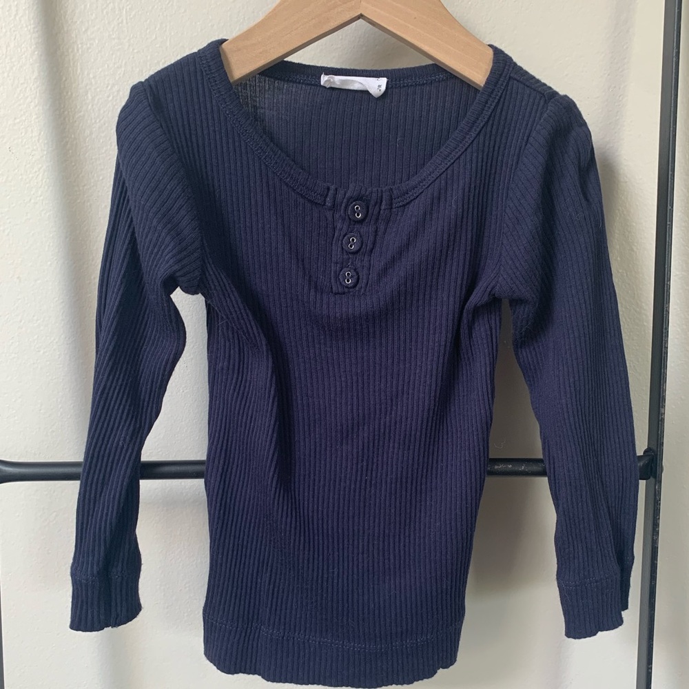 Jamie Kay 2yr long sleeve ribbed shirt
